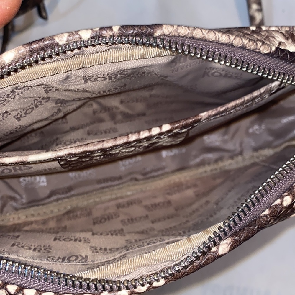 Michael Kors Python Print Cross Body Bag With Adj… - image 7